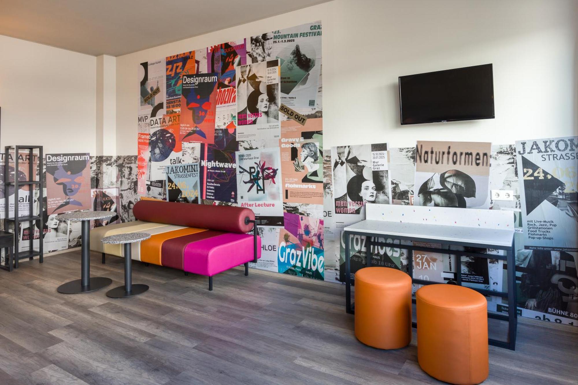 A&O Graz Hauptbahnhof Hostel Bagian luar foto